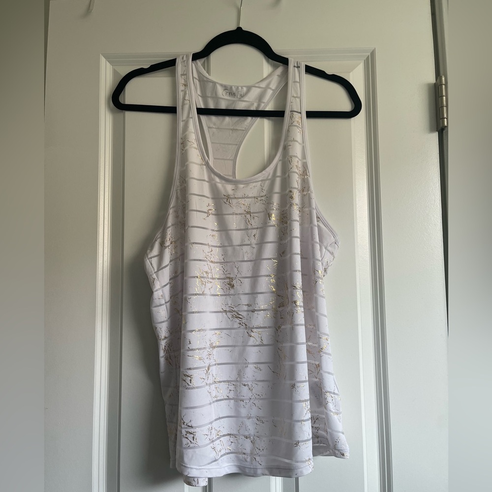 Zyia White Stay Good Havana tank